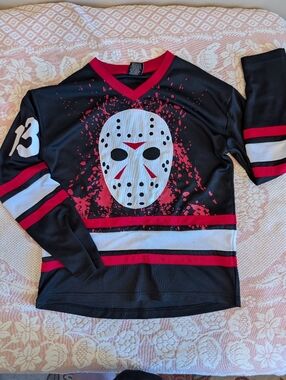 Official Friday The 13th Jason Vorhees Hockey Jersey